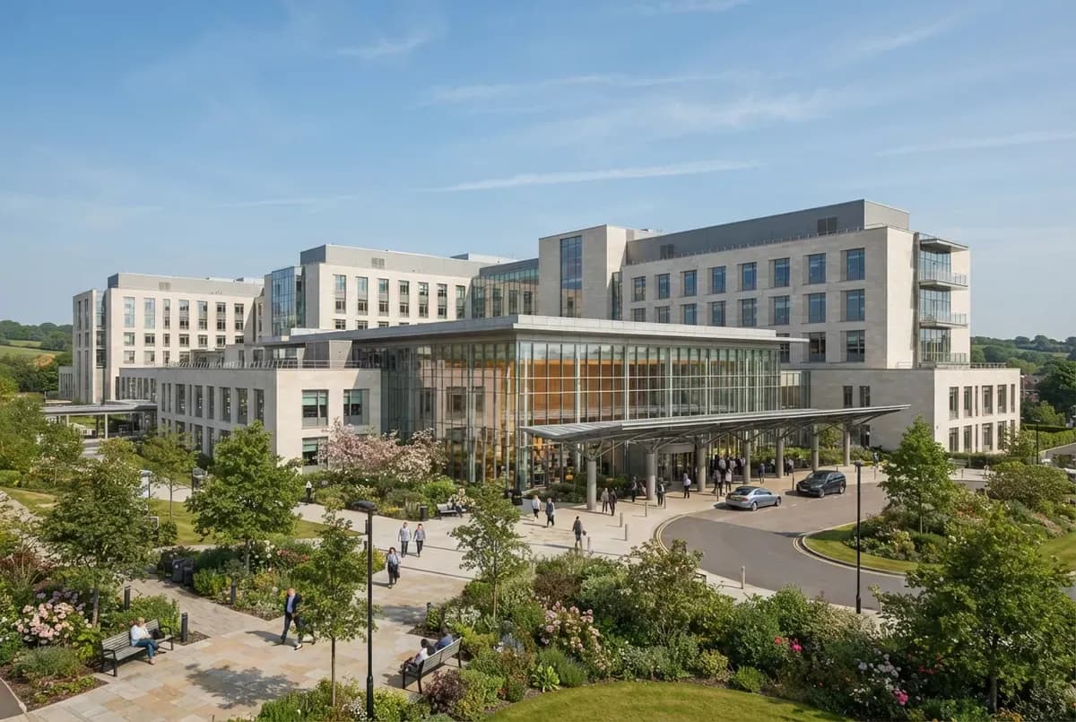 The VitaCare hospital building exterior